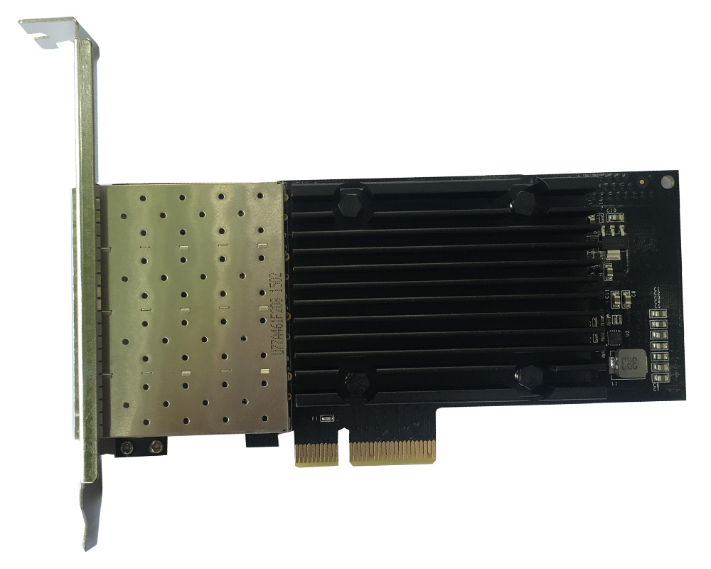 华林通润：HL350F4 Intel i350芯片四口光纤千兆服务器网卡