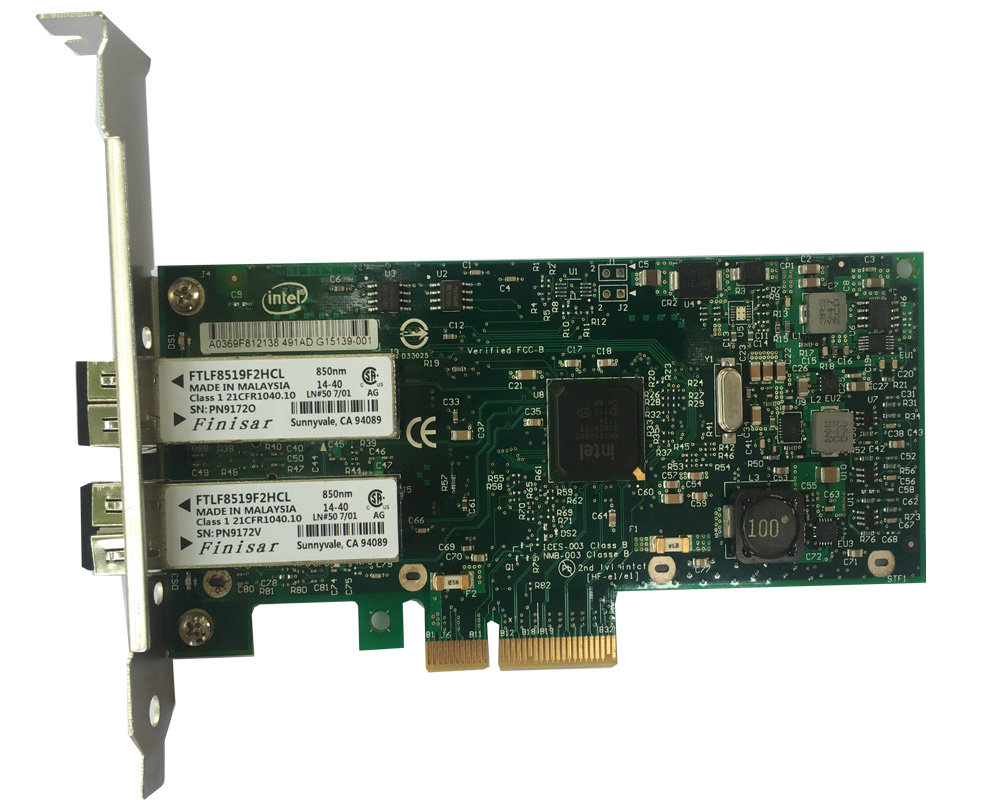 华林通润：HL350F2  Intel i350芯片 千兆双口光纤服务器网卡